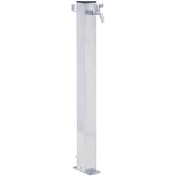 Vidaxl - Colonne à eau de jardin 80 cm acier inoxydable carré
