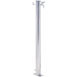 Vidaxl - Colonne à eau de jardin 100 cm acier inoxydable rond