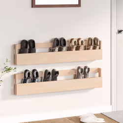 Description générale Gardez vos chaussures bien rangées et toujours à portée de main grâce à ces étagères à chaussures murale ...