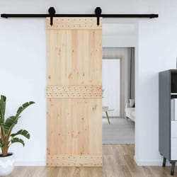 vidaXL Porte NARVIK 85x210 cm bois massif de pin