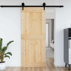 vidaXL Porte NARVIK 95x210 cm bois massif de pin