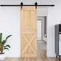 vidaXL Porte NARVIK 70x210 cm bois massif de pin