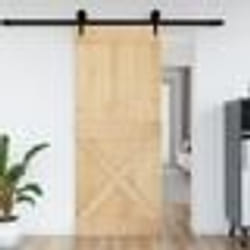 vidaXL Porte NARVIK 95x210 cm bois massif de pin
