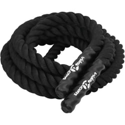 Vidaxl - Corde de combat noir 6 m 4,5 kg polyester