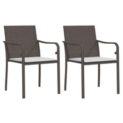 VidaXL 3187073 chaise d'extérieur Terrace Siège rembourré Polyester Crème, Blanc
