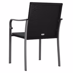 VidaXL 3187075 chaise d'extérieur Terrace Siège rembourré Polyester Gris - Vue supplémentaire 6