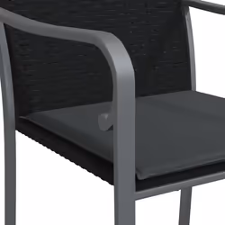 VidaXL 3187076 chaise d'extérieur Terrace Siège rembourré Polyester Gris - Vue supplémentaire 7