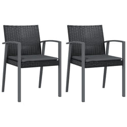 VidaXL 3187079 chaise d'extérieur Terrace Siège rembourré Polyester Gris