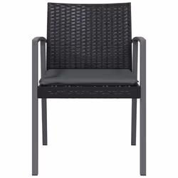 VidaXL 3187080 chaise d'extérieur Terrace Siège rembourré Polyester Gris - Vue supplémentaire 4