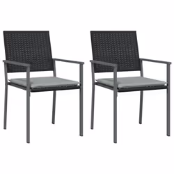 VidaXL 3187081, Terrace, Siège rembourré, Polyester, Gris, 110 kg, 540 mm
