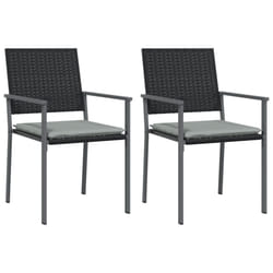 VidaXL 3187081 chaise d'extérieur Terrace Siège rembourré Polyester Gris