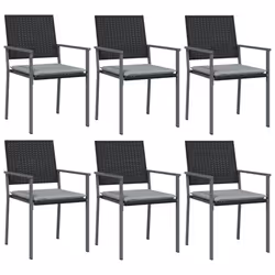VidaXL 3187082, Terrace, Siège rembourré, Polyester, Gris, 110 kg, 540 mm