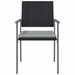 VidaXL 3187082 chaise d'extérieur Terrace Siège rembourré Polyester Gris - Vue supplémentaire 4