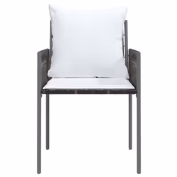 VidaXL 3187087 chaise d'extérieur Terrace Siège rembourré Polyester Crème, Blanc - Vue supplémentaire 4