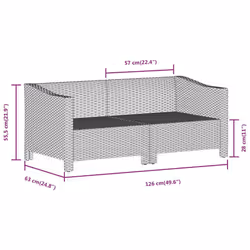 VidaXL 3187262 ensemble de meubles de jardin - Vue supplémentaire 7