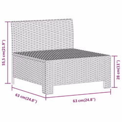 VidaXL 3187274 ensemble de meubles de jardin - Vue supplémentaire 8