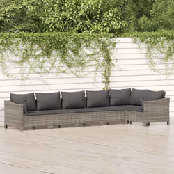 Cet ensemble de salon de jardin tendance, au design élégant et contemporain, est un excellent choix pour vous détendre dans v ...