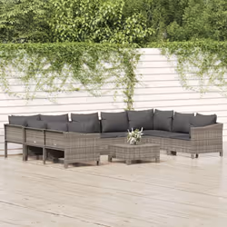 Cet ensemble de salon de jardin tendance, au design élégant et contemporain, est un excellent choix pour vous détendre dans v ...