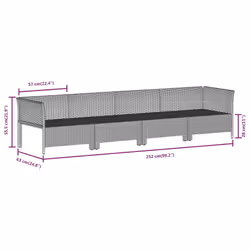 VidaXL 3187307 ensemble de meubles de jardin - Vue supplémentaire 8