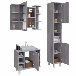 VidaXL 3187607 ensemble de meuble de salle de bain - Vue supplémentaire 4