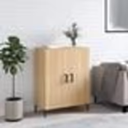 vidaXL Buffet chêne sonoma 69,5x34x90 cm bois d'ingénierie