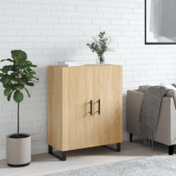 vidaXL Buffet chêne sonoma 69,5x34x90 cm bois d'ingénierie