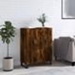 vidaXL Buffet chêne fumé 69,5x34x90 cm bois d'ingénierie