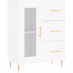 Ce buffet classique a un aspect intemporel, ce qui en fait un complément parfait pour votre maison. Matériau robuste : le boi ...