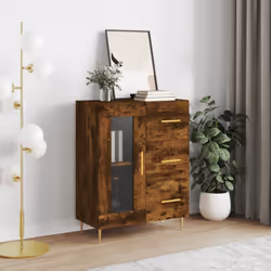 Ce buffet classique a un aspect intemporel, ce qui en fait un complément parfait pour votre maison. Matériau robuste : le boi ...