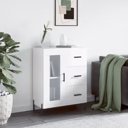 Ce buffet classique a un aspect intemporel, ce qui en fait un complément parfait pour votre maison. Matériau robuste : le boi ...