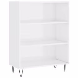 VidaXL 828358, Blanc, Métal, Bois, 695 mm, 325 mm, 900 mm
