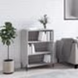 vidaXL Armoire à étagères sonoma gris 69,5x32,5x90cm bois d'ingénierie