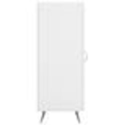 vidaXL Buffet blanc 34,5x34x90 cm bois d'ingénierie