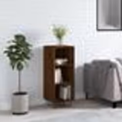 vidaXL Buffet chêne marron 34,5x32,5x90 cm bois d'ingénierie