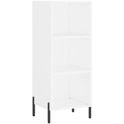Buffet blanc 34,5x32,5x90 cm bois d'ingénierie Vidaxl