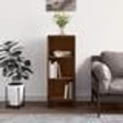 vidaXL Buffet chêne marron 34,5x32,5x90 cm bois d'ingénierie