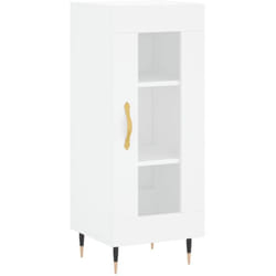 Vidaxl - Buffet blanc 34,5x34x90 cm bois d'ingénierie
