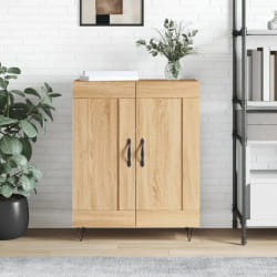 Buffet vidaXL Chêne Sonoma 69,5x34x90 cm Bois reconstitué