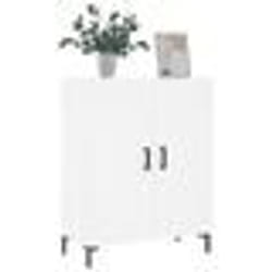 vidaXL Buffet blanc 69,5x34x90 cm bois d'ingénierie