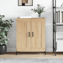 vidaXL Buffet chêne sonoma 69,5x34x90 cm bois d'ingénierie