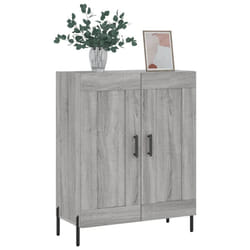 vidaXL Buffet sonoma gris 69,5x34x90 cm bois d'ingénierie