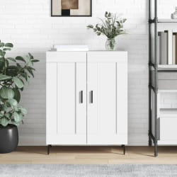 vidaXL Buffet blanc 69,5x34x90 cm