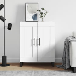 vidaXL Buffet blanc 69,5x34x90 cm bois d'ingénierie