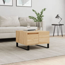 Vidaxl - Table basse,Table de Salon chêne sonoma 55x55x36,5 cm bois d'ingénierie