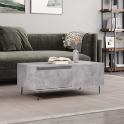 Ajoutez une touche d'élégance à votre salon avec cette élégante table basse. Matériau durable : le bois d'ingénierie est d'un ...