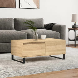 VidaXL Table basse Chêne sonoma