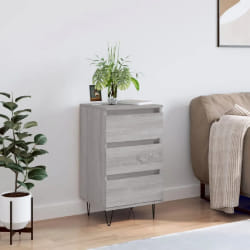 VIDAXL Buffet Sonoma Gris 40x35x70 cm