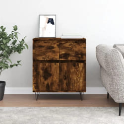 vidaXL Buffet Chêne fumé 60x35x70