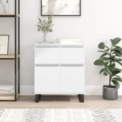 vidaXL Buffet Blanc 60x35x70 cm