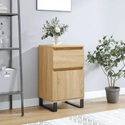 vidaXL Buffet chêne sonoma 40x35x70 cm bois d'ingénierie